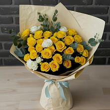 Букет цветов из:  Розы в Новописцово