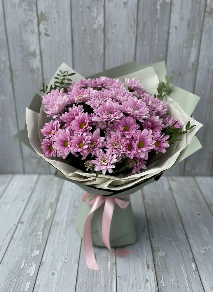 Букет цветов из: Хризантемы в Новописцово