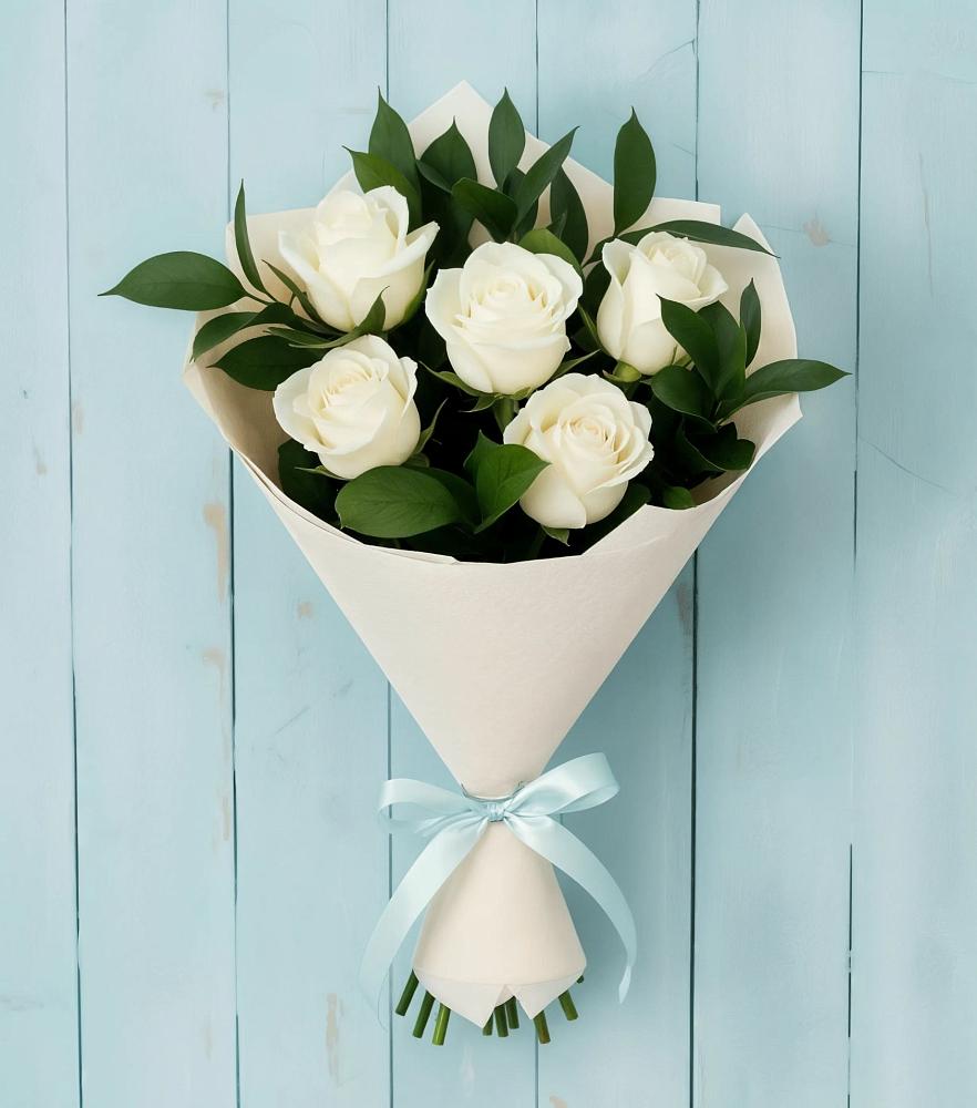 Букет цветов из: Розы в Новописцово