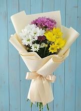 Букет цветов из:  Хризантемы в Новописцово
