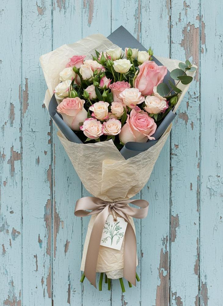 Букет цветов из: Розы в Новописцово