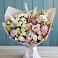 Букет цветов из: Альстромерии и Розы в Новописцово