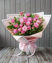 Букет Розовый кустик #REPLACE_PRED# Новописцово