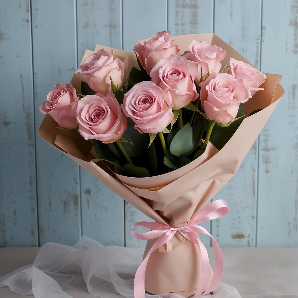 Букет цветов из: Розы в Новописцово