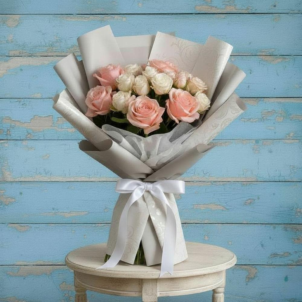 Букет цветов из: Розы в Новописцово