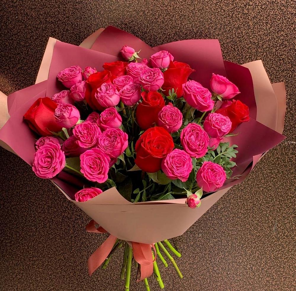 Букет В объятьях нежности в Новописцово