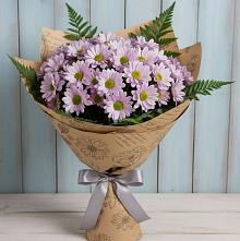 Букет цветов из:  Хризантемы в Новописцово