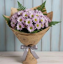 Букет цветов из:  Хризантемы в Новописцово