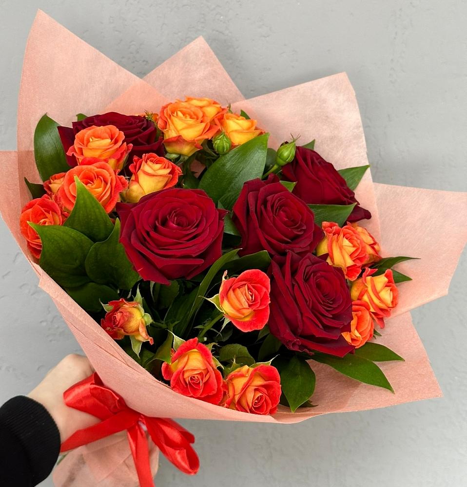 Букет Любовь и восторг в Новописцово