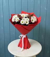 Букет цветов из:  Хризантемы в Новописцово