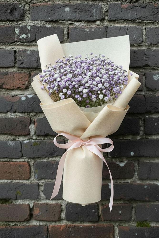 Букет цветов из: Гипсофила в Новописцово