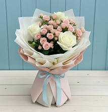 Букет цветов из:  Розы в Новописцово