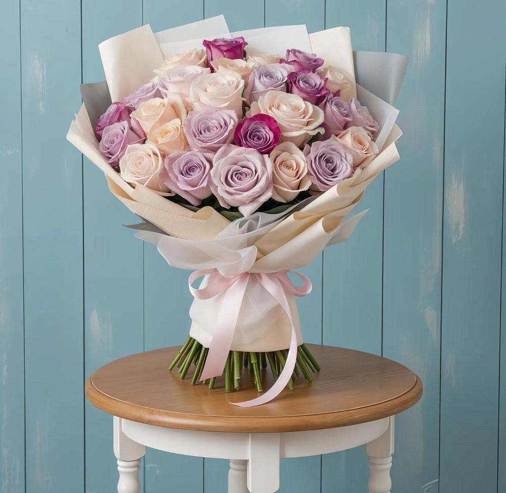 Букет цветов из: Розы в Новописцово