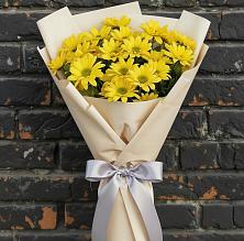 Букет цветов из:  Хризантемы в Новописцово