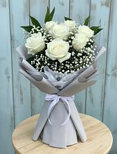 Букет цветов из:  Розы в Новописцово