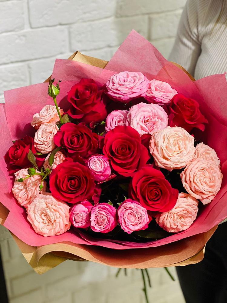 Букет цветов из: Розы в Новописцово