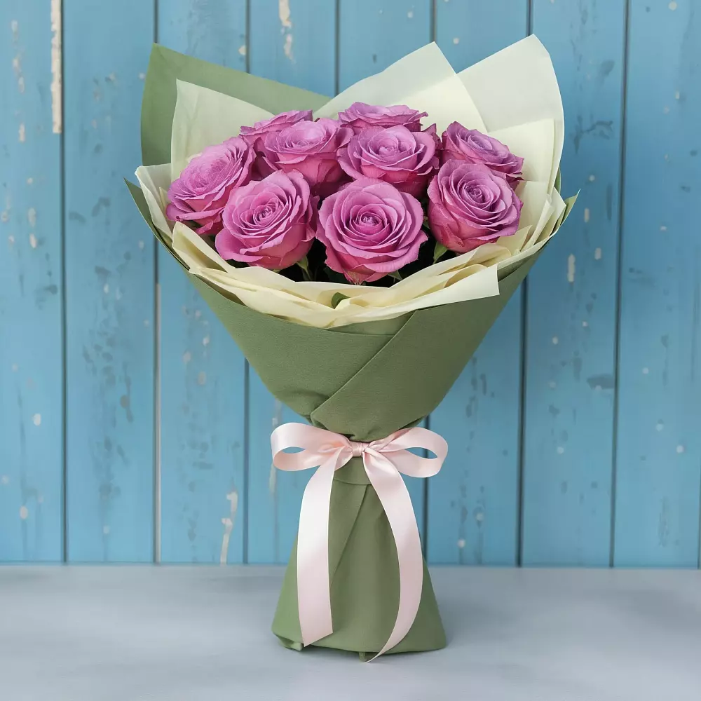 Букет Розы Фёрст Леди в Новописцово