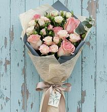 Букет цветов из:  Розы в Новописцово