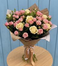Букет цветов из:  Розы в Новописцово