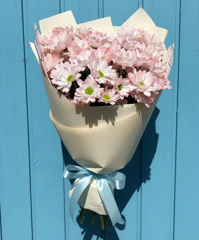 Букет цветов из: Хризантемы в Новописцово