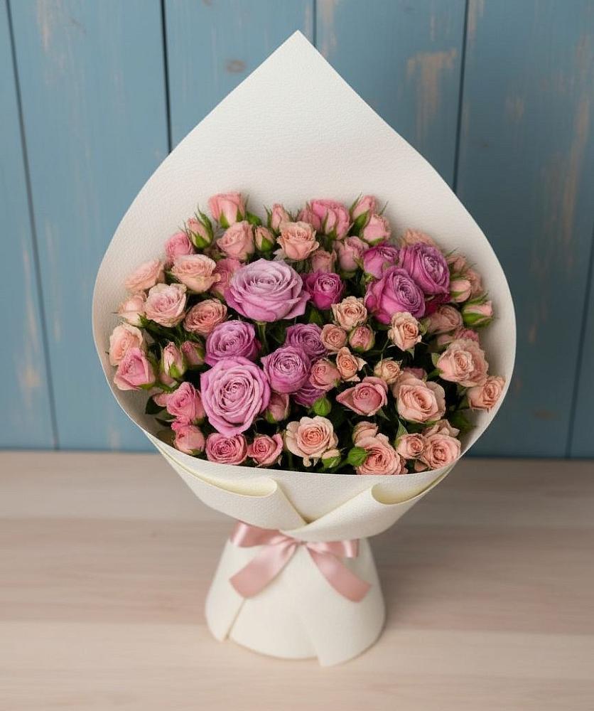 Букет цветов из: Розы в Новописцово