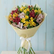 Букет цветов из:  Альстромерии в Новописцово
