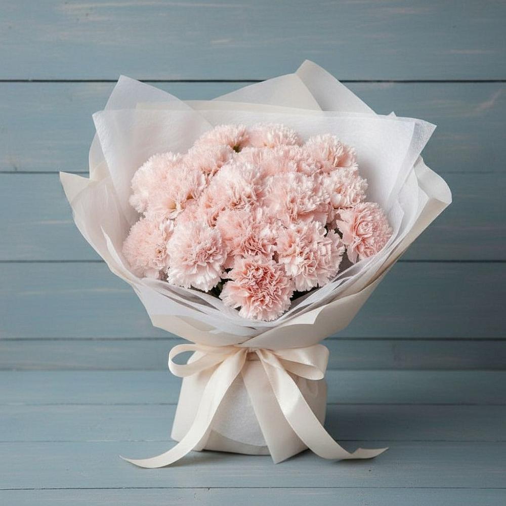 Букет цветов из: Гвоздики в Новописцово