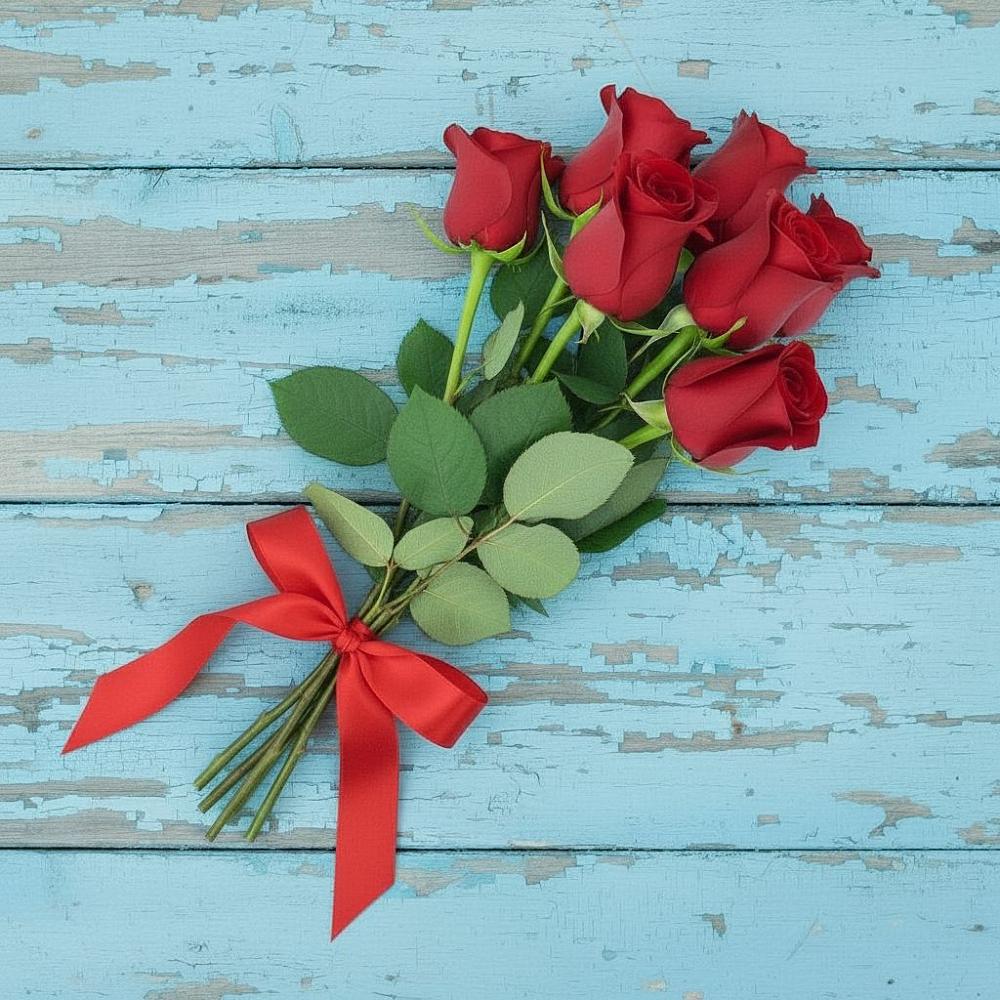 Букет Красные розы в Новописцово