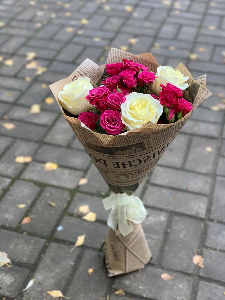 Букет цветов из: Розы в Новописцово