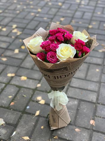 Букет цветов из: Розы в Новописцово