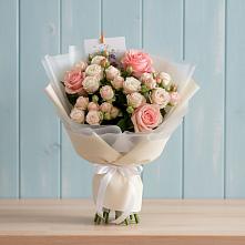Букет цветов из:  Розы #REPLACE_PRED# Новописцово