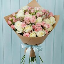 Букет цветов из:  Розы в Новописцово